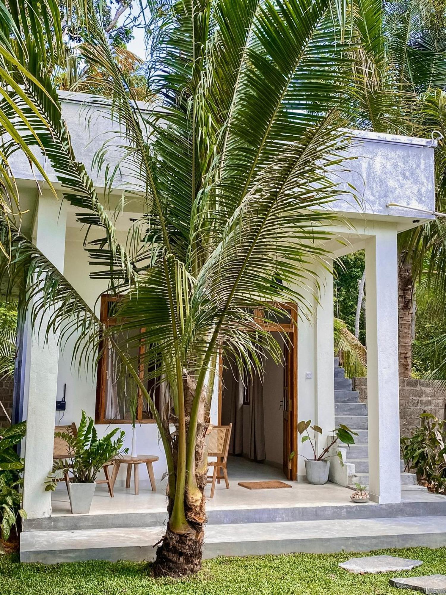 The Palm Private Cottages Midigama Exterior photo